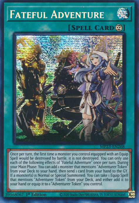 Fateful Adventure [MP23-EN268] Prismatic Secret Rare | The CG Realm