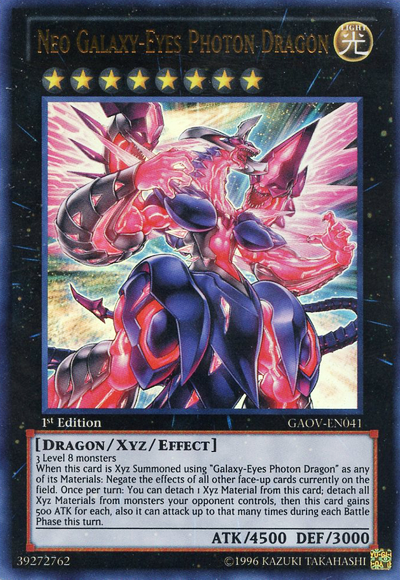 Neo Galaxy-Eyes Photon Dragon [GAOV-EN041] Ultra Rare | The CG Realm