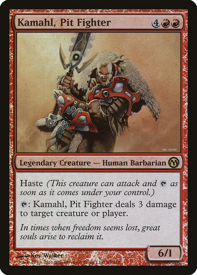 Kamahl, Pit Fighter [Duels of the Planeswalkers] | The CG Realm