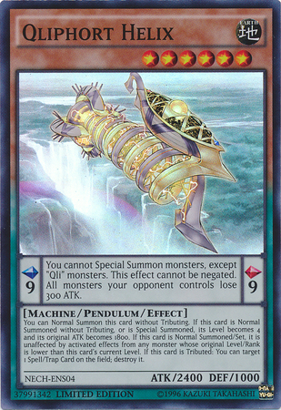 Qliphort Helix (SE) [NECH-ENS04] Super Rare | The CG Realm