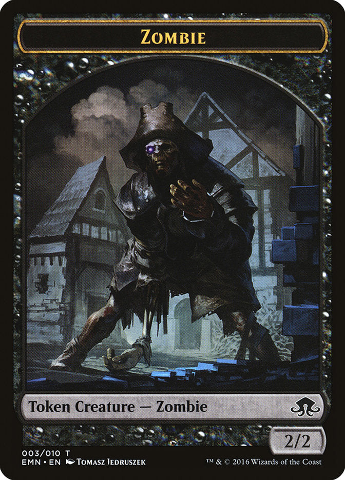 Zombie Token (003/010) [Eldritch Moon Tokens] | The CG Realm