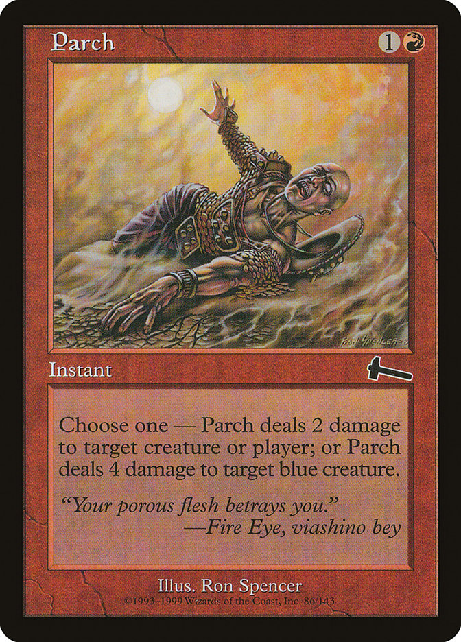 Parch [Urza's Legacy] | The CG Realm