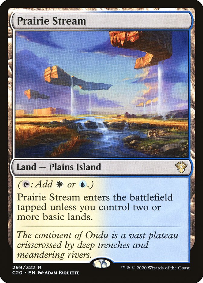 Prairie Stream [Commander 2020] | The CG Realm