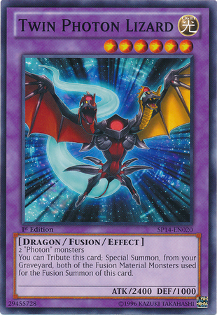Twin Photon Lizard [SP14-EN020] Common | The CG Realm