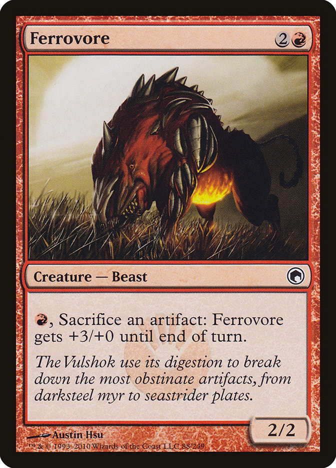 Ferrovore [Scars of Mirrodin] | The CG Realm