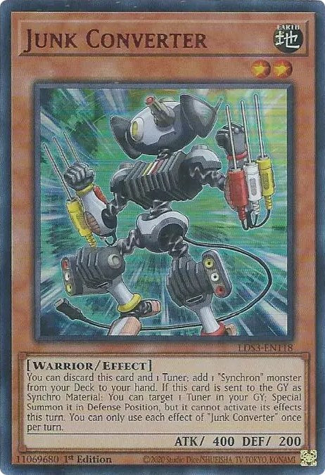 Junk Converter (Red) [LDS3-EN118] Ultra Rare | The CG Realm