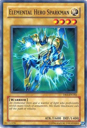 Elemental Hero Sparkman [DR3-EN184] Common | The CG Realm