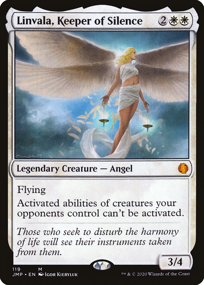 Linvala, Keeper of Silence [Jumpstart] | The CG Realm