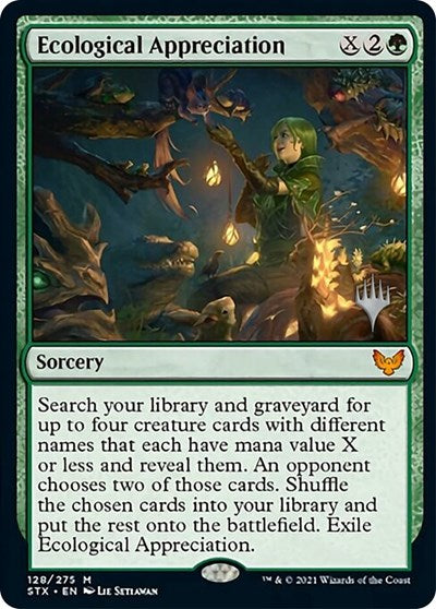 Ecological Appreciation (Promo Pack) [Strixhaven: School of Mages Promos] | The CG Realm
