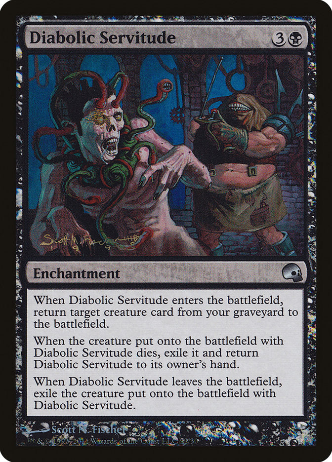 Diabolic Servitude [Premium Deck Series: Graveborn] | The CG Realm