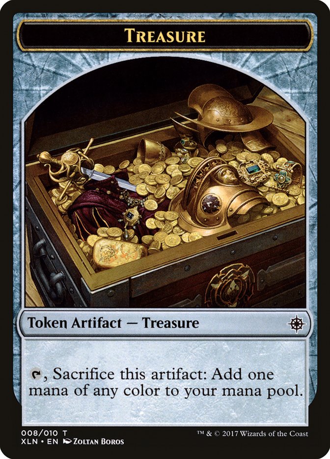 Treasure Token (008/010) [Ixalan Tokens] | The CG Realm