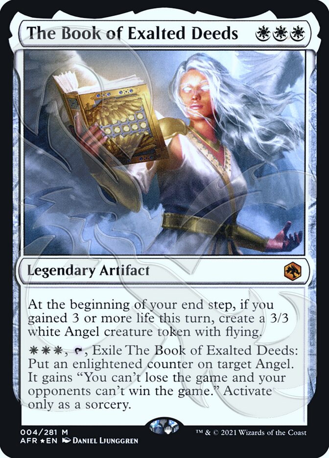 The Book of Exalted Deeds (Ampersand Promo) [Dungeons & Dragons: Adventures in the Forgotten Realms Promos] | The CG Realm