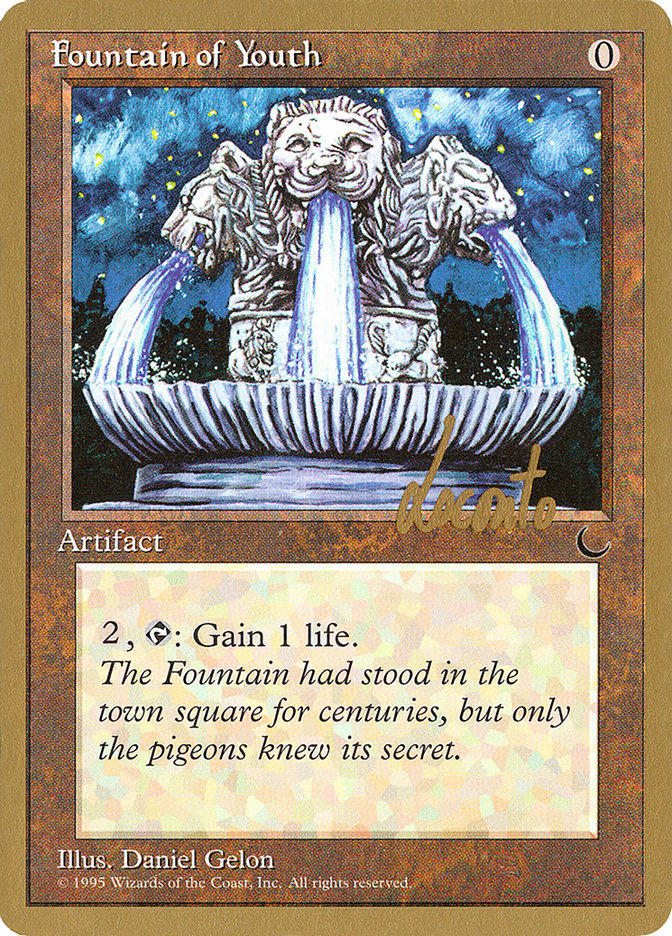 Fountain of Youth (Michael Loconto) [Pro Tour Collector Set] | The CG Realm