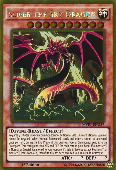 Slifer the Sky Dragon [MVP1-ENG57] Gold Rare | The CG Realm