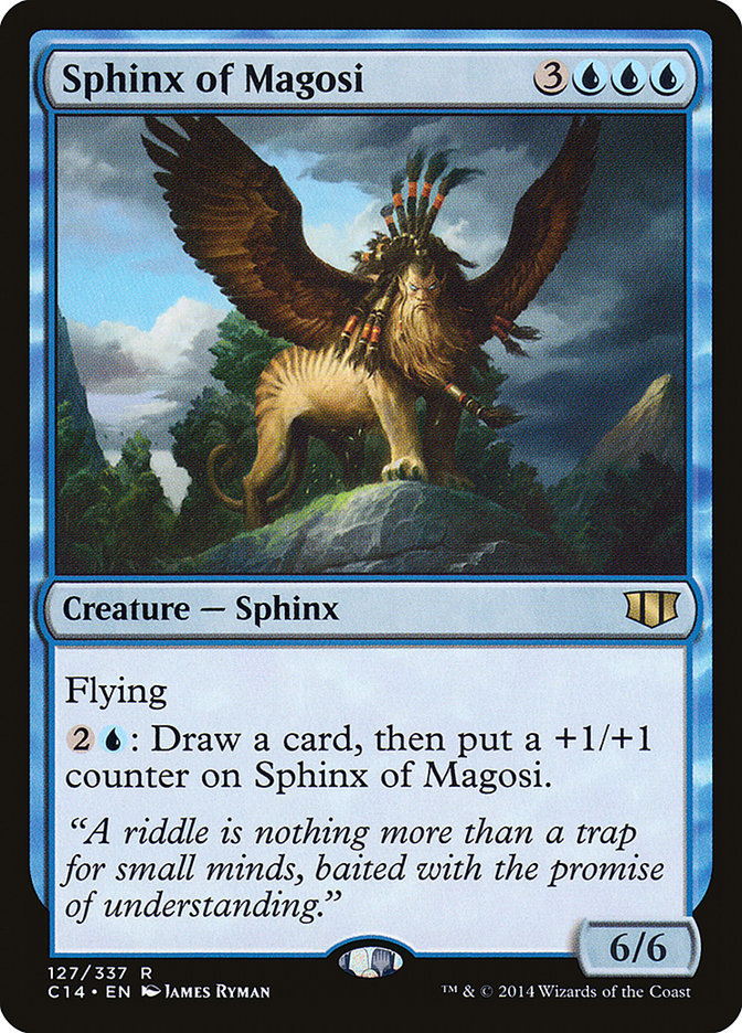 Sphinx of Magosi [Commander 2014] | The CG Realm