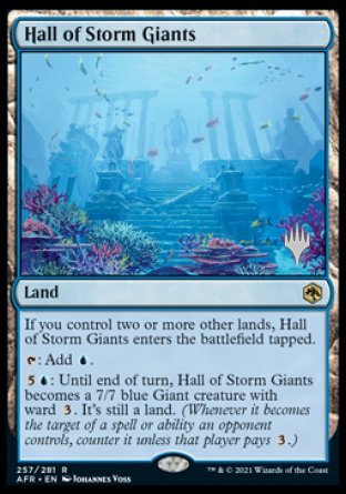 Hall of Storm Giants (Promo Pack) [Dungeons & Dragons: Adventures in the Forgotten Realms Promos] | The CG Realm