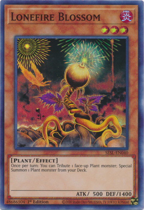 Lonefire Blossom [SESL-EN040] Super Rare | The CG Realm