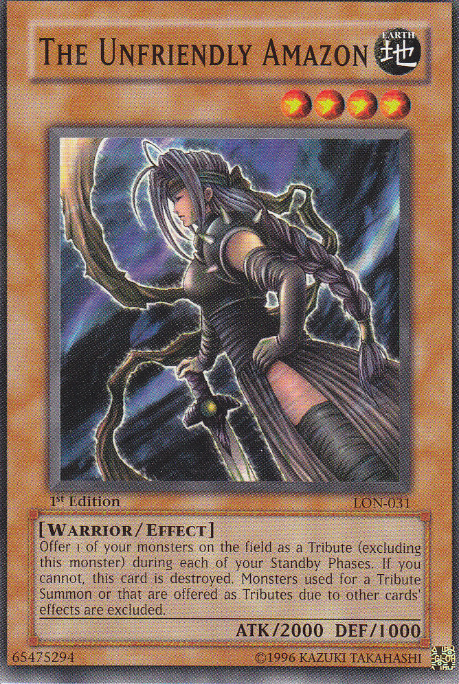 The Unfriendly Amazon [LON-031] Common | The CG Realm