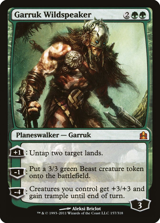 Garruk Wildspeaker [Commander 2011] | The CG Realm