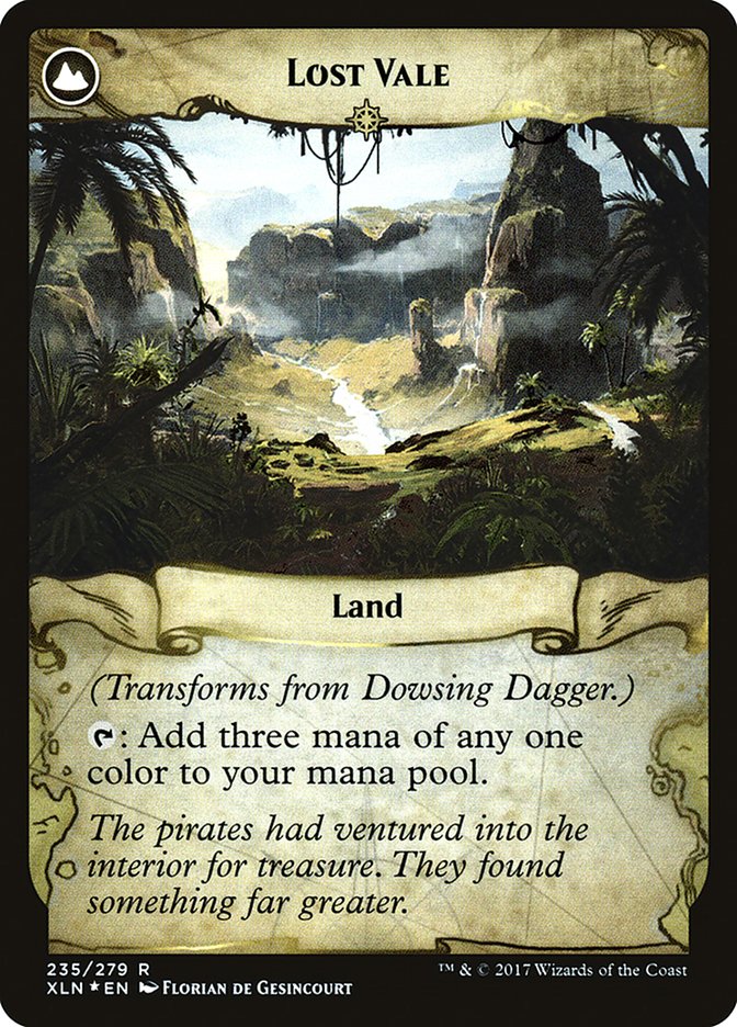 Dowsing Dagger (PRE-235S) - Ixalan Promos: (compasslanddfc) Foil