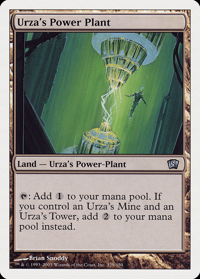 Urza's Power Plant [Eighth Edition] | The CG Realm