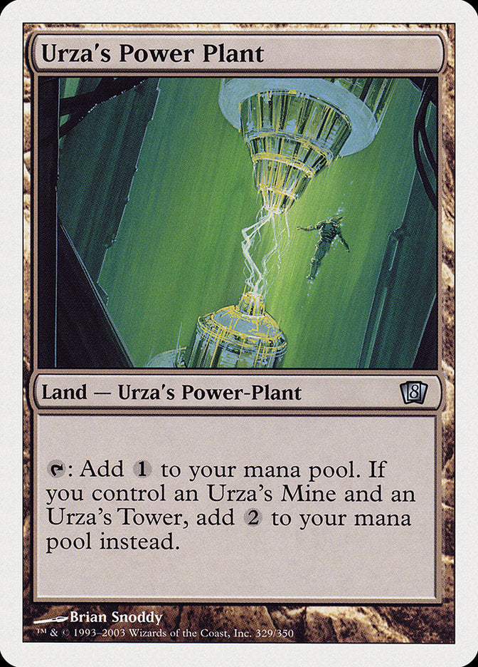 Urza's Power Plant [Eighth Edition] | The CG Realm