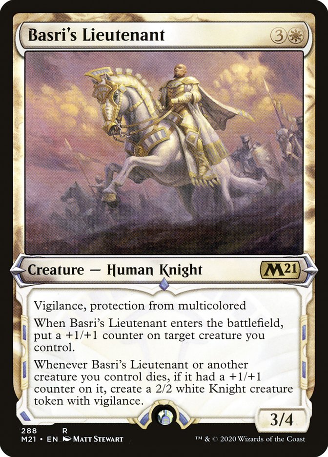 Basri's Lieutenant (Showcase) [Core Set 2021] | The CG Realm