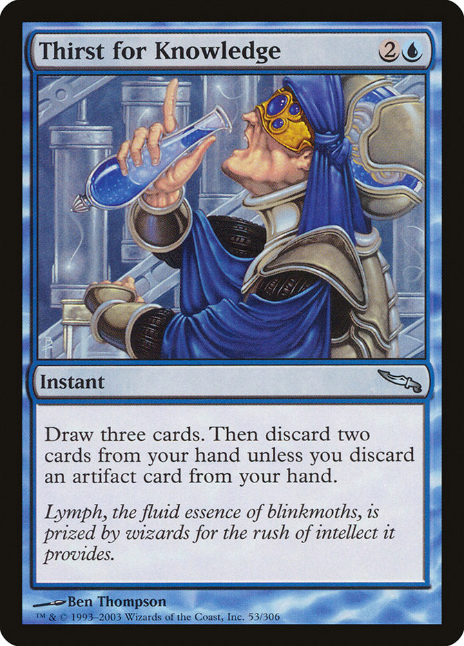 Thirst for Knowledge [Mirrodin] | The CG Realm