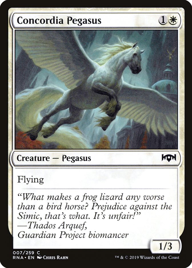 Concordia Pegasus [Ravnica Allegiance] | The CG Realm