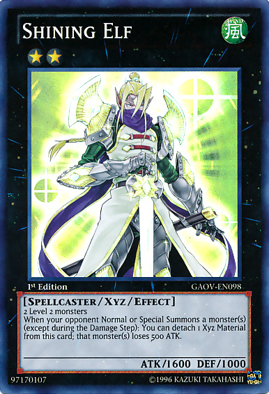 Shining Elf [GAOV-EN098] Super Rare | The CG Realm