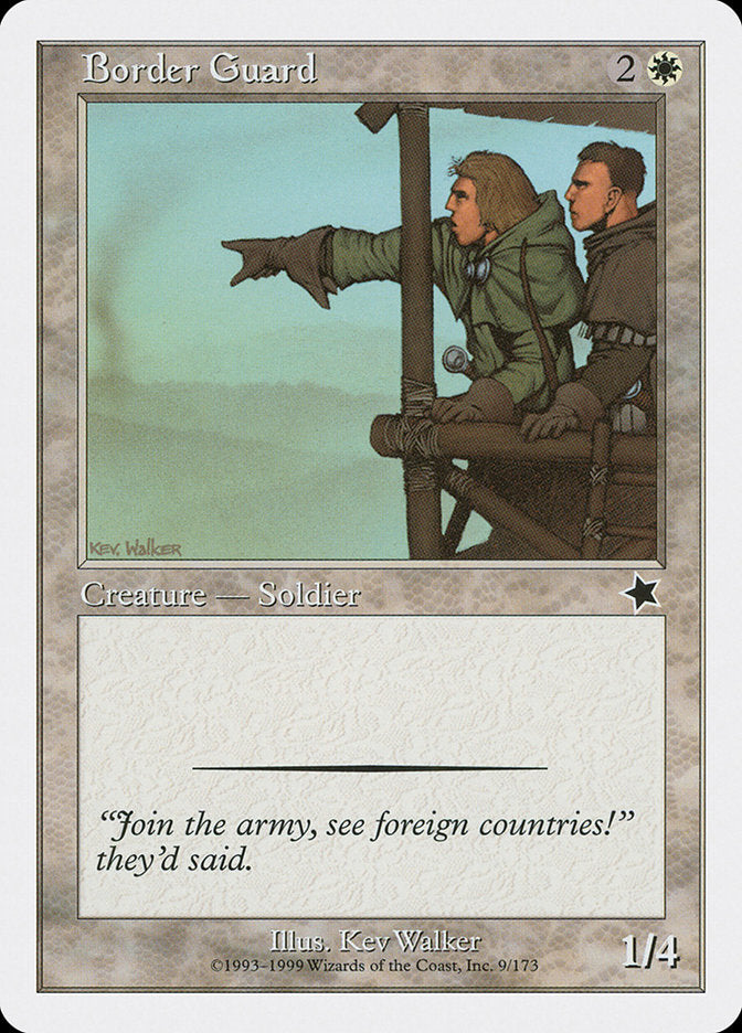 Border Guard [Starter 1999] | The CG Realm