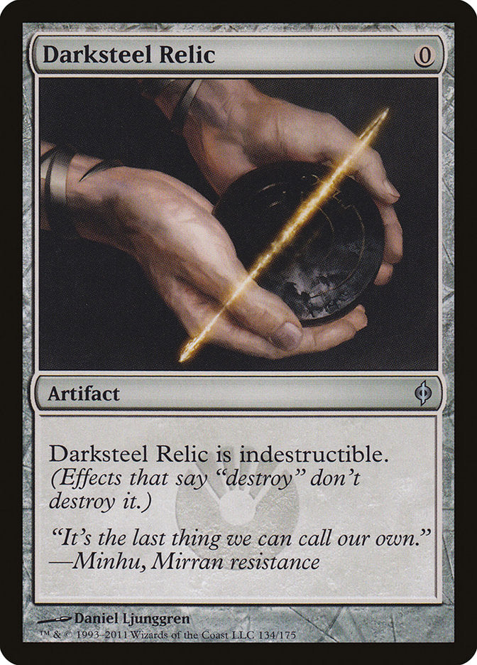 Darksteel Relic [New Phyrexia] | The CG Realm
