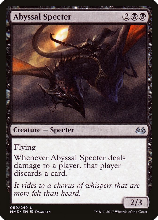 Abyssal Specter [Modern Masters 2017] | The CG Realm