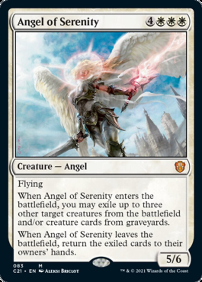 Angel of Serenity [Commander 2021] | The CG Realm