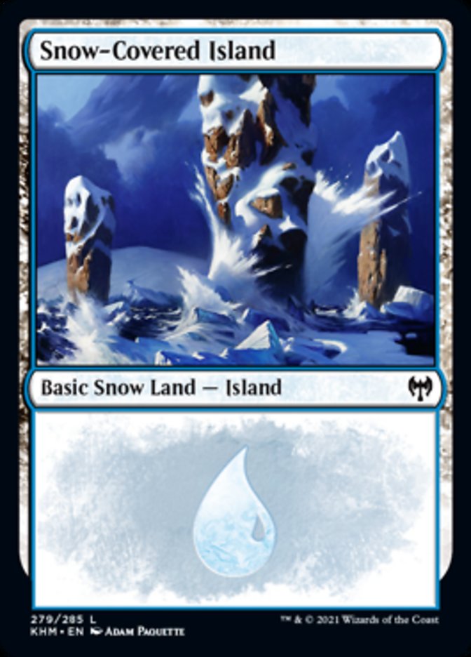 Snow-Covered Island (279) [Kaldheim] | The CG Realm