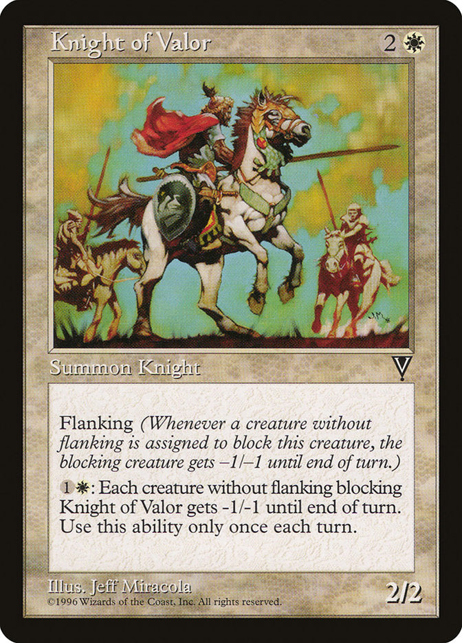 Knight of Valor [Visions] | The CG Realm