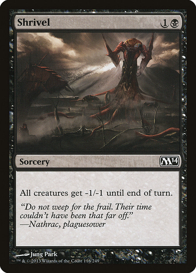 Shrivel [Magic 2014] | The CG Realm