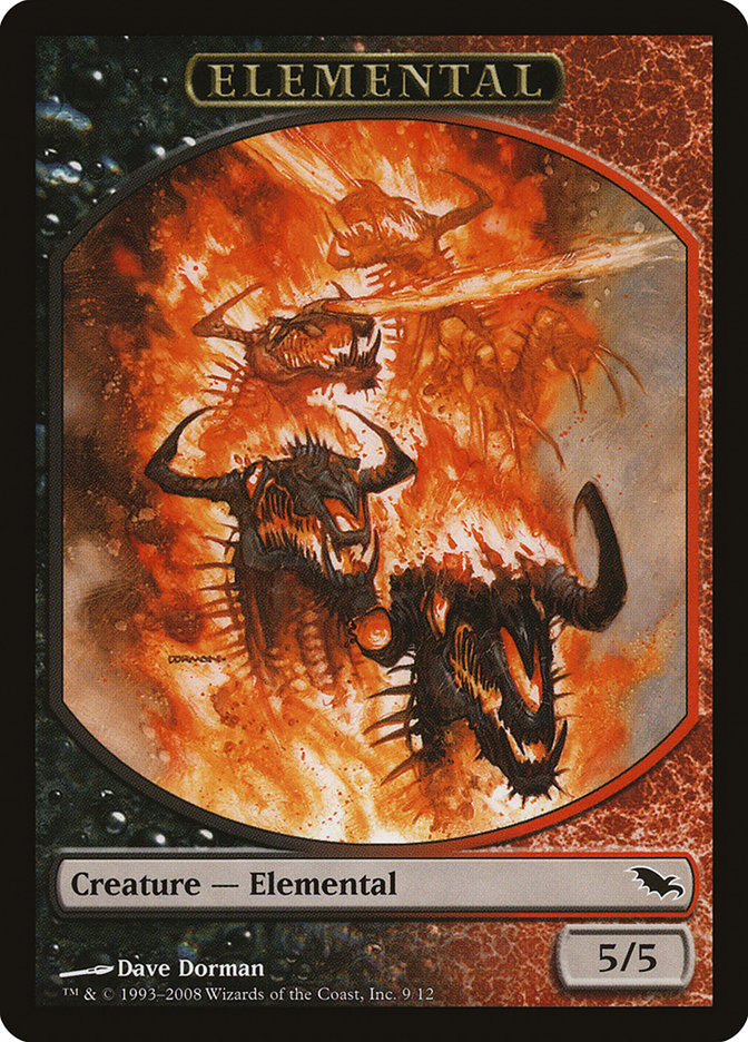 Elemental Token (9/12) [Shadowmoor Tokens] | The CG Realm