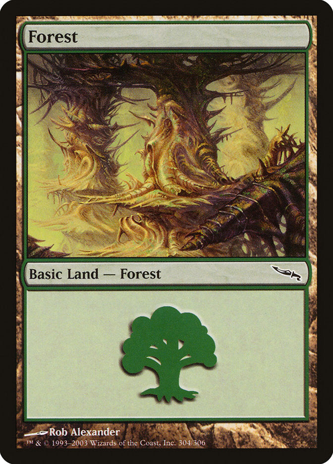 Forest (304) [Mirrodin] | The CG Realm