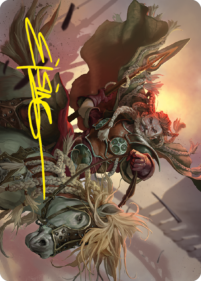 Eomer of the Riddermark Art Card (Gold-Stamped Signature) [The Lord of the Rings: Tales of Middle-earth Art Series] | The CG Realm