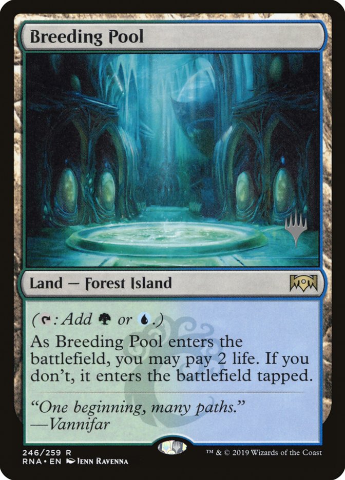 Breeding Pool (Promo Pack) [Ravnica Allegiance Promos] | The CG Realm