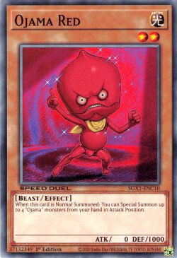 Ojama Red [SGX1-ENC10] Common | The CG Realm