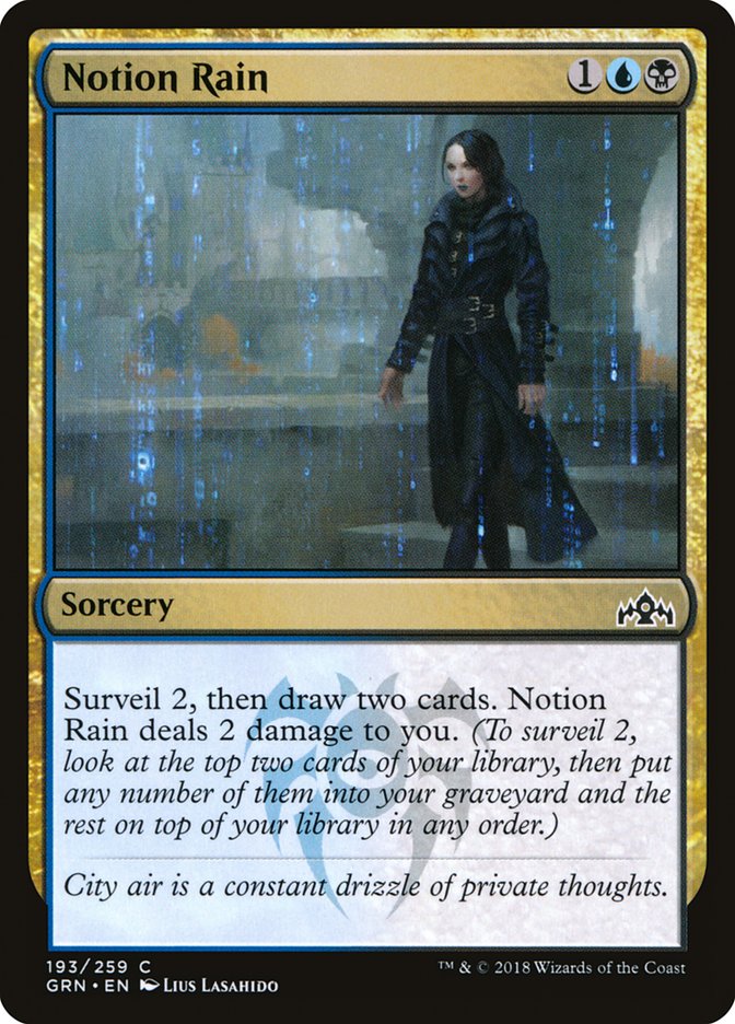 Notion Rain [Guilds of Ravnica] | The CG Realm