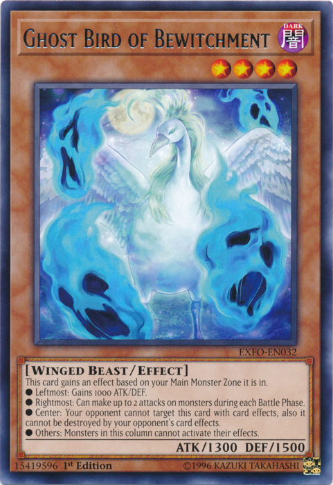 Ghost Bird of Bewitchment [EXFO-EN032] Rare | The CG Realm
