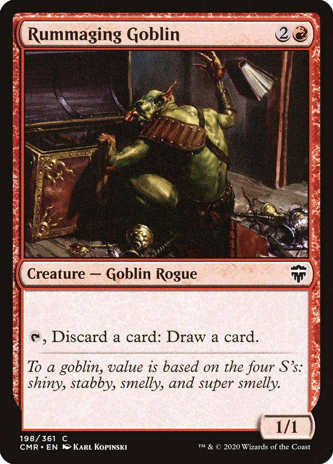 Rummaging Goblin [Commander Legends] | The CG Realm