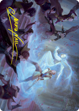 Dorothea's Retribution Art Card (Gold-Stamped Signature) [Innistrad: Crimson Vow Art Series] | The CG Realm