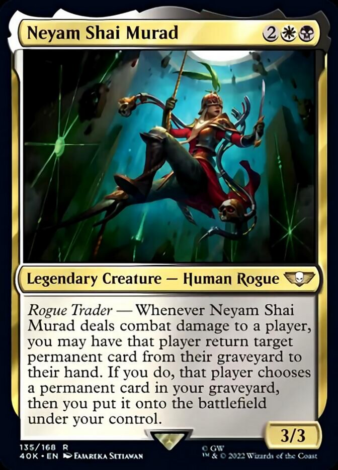 Neyam Shai Murad (Surge Foil) [Warhammer 40,000] | The CG Realm