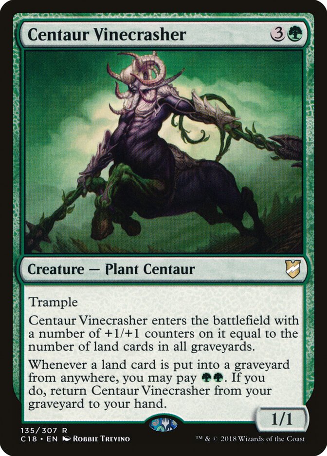 Centaur Vinecrasher [Commander 2018] | The CG Realm