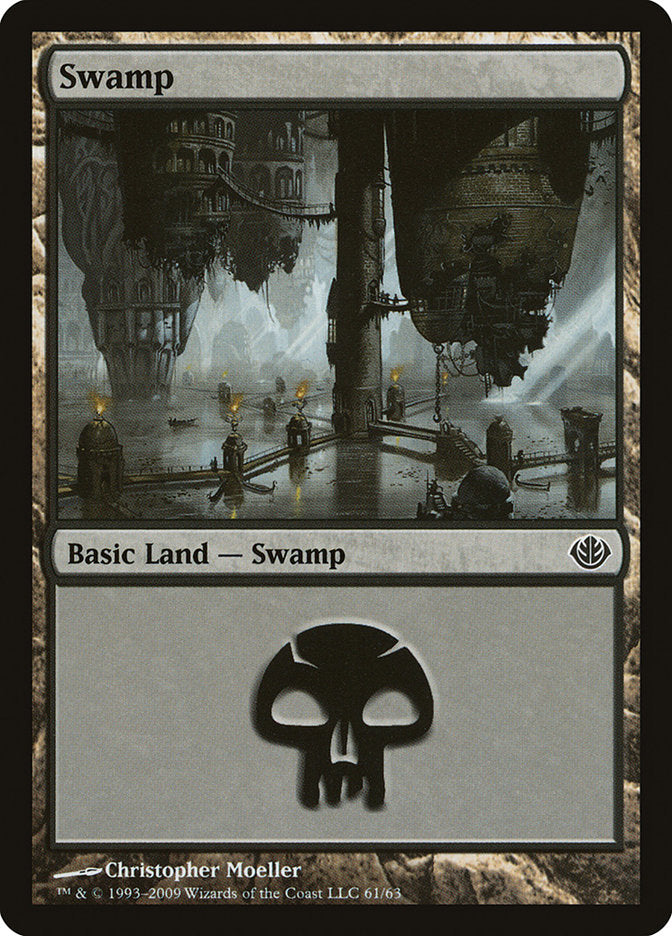 Swamp (61) [Duel Decks: Garruk vs. Liliana] | The CG Realm