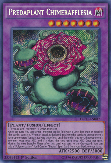 Predaplant Chimerafflesia [FUEN-EN009] Secret Rare | The CG Realm